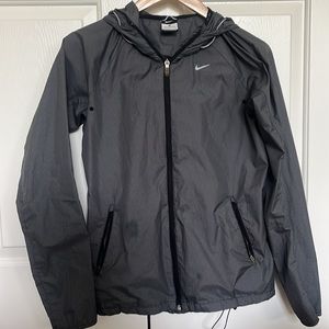 Nike Black/White Checkered Windbreaker Jacket